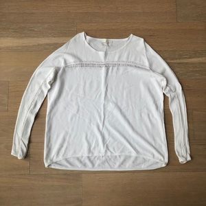 Maje Knot Top with Stitch Detail